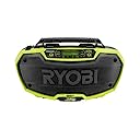 Ryobi P746 One+ 18-Volt Lithium Ion AM/FM Stereo System